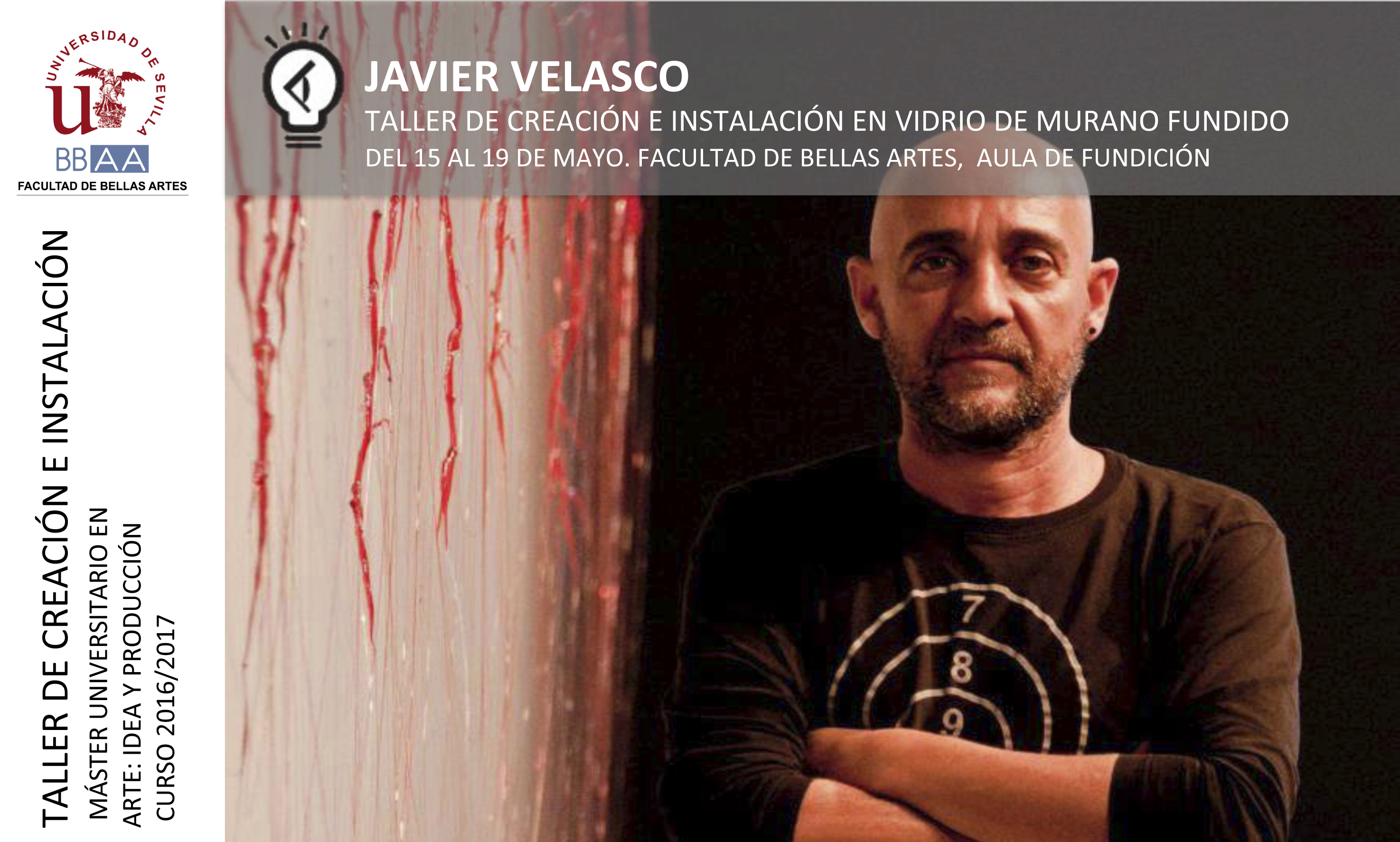 TALLER DE CREACIÓN E INSTALACIÓN EN VIDRIO DE MURANO FUNDIDO