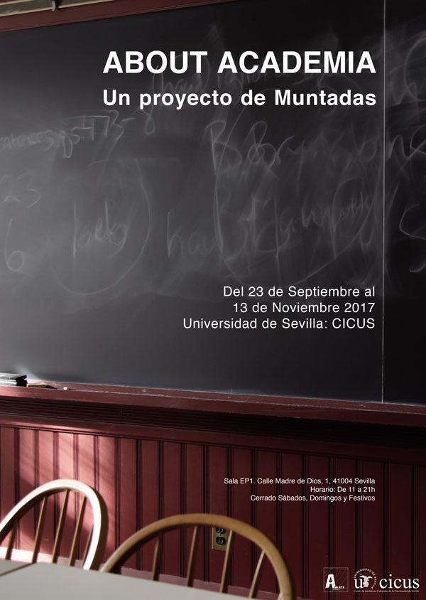 CARTEL EXPOSICIÓN ABOUT ACADEMIA