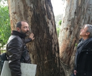 Parque María Luisa con José MAnuel Rodríguez Pérez